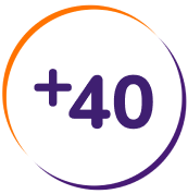 Logo da Empresa +40 - Investidora da Alicerce Educação